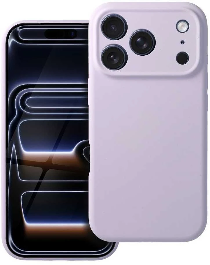 „iPhone 16 PRO“ dėklas „Forcell F-Protect Rubber Premium“, suderinamas su „MagSafe“, alyvinės spalvos