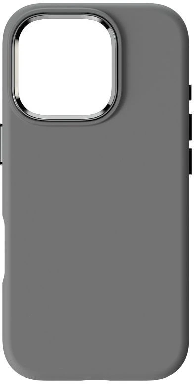 „iPhone 16 PRO Forcell F-Protect Frame Premium“ dėklas, suderinamas su „Magsafe“ pilka spalva