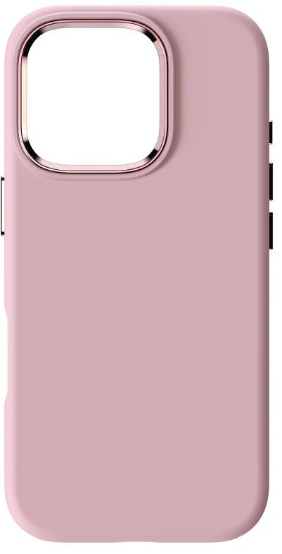 „iPhone 16 PRO Forcell F-Protect Frame Premium“ dėklas, suderinamas su „Magsafe“, rožinis