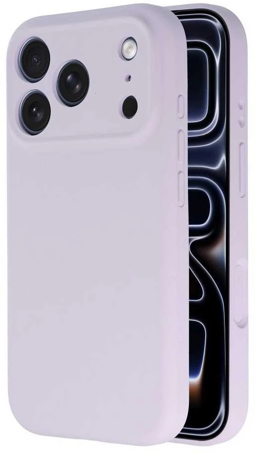 „iPhone 16 PRO“ dėklas „Forcell F-Protect Rubber Premium“, suderinamas su „MagSafe“, alyvinės spalvos