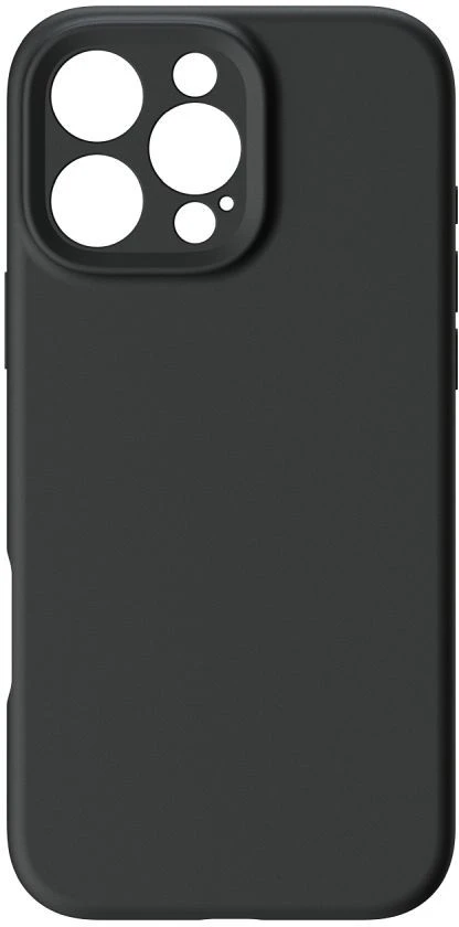 „iPhone 16 PRO MAX“ dėklas „Forcell F-Protect Rubber Premium“, suderinamas su „MagSafe“ juodas