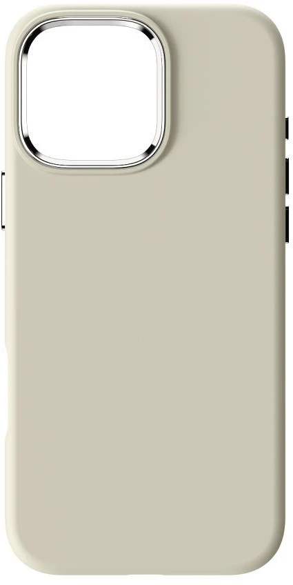 „iPhone 16 PRO MAX“ dėklas „Forcell F-Protect Frame Premium“, suderinamas su „Magsafe“ antikvarinėmis baltomis