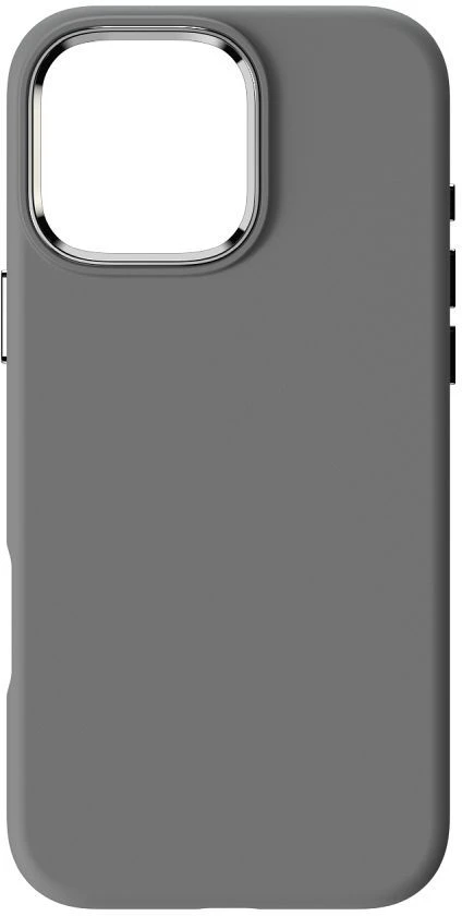 „iPhone 16 PRO MAX“ dėklas „Forcell F-Protect Frame Premium“, suderinamas su „Magsafe“ pilka spalva