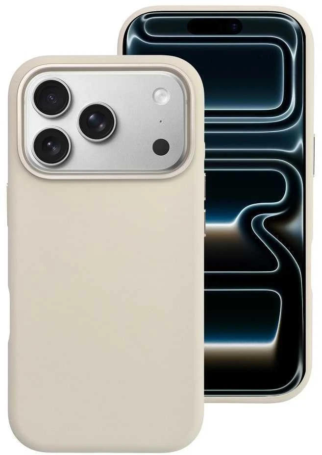 „iPhone 16e“ (SE4 2025) / 17e „Forcell F-Protect Frame Premium“ dėklas, suderinamas su „Magsafe antique baltas 0INT“