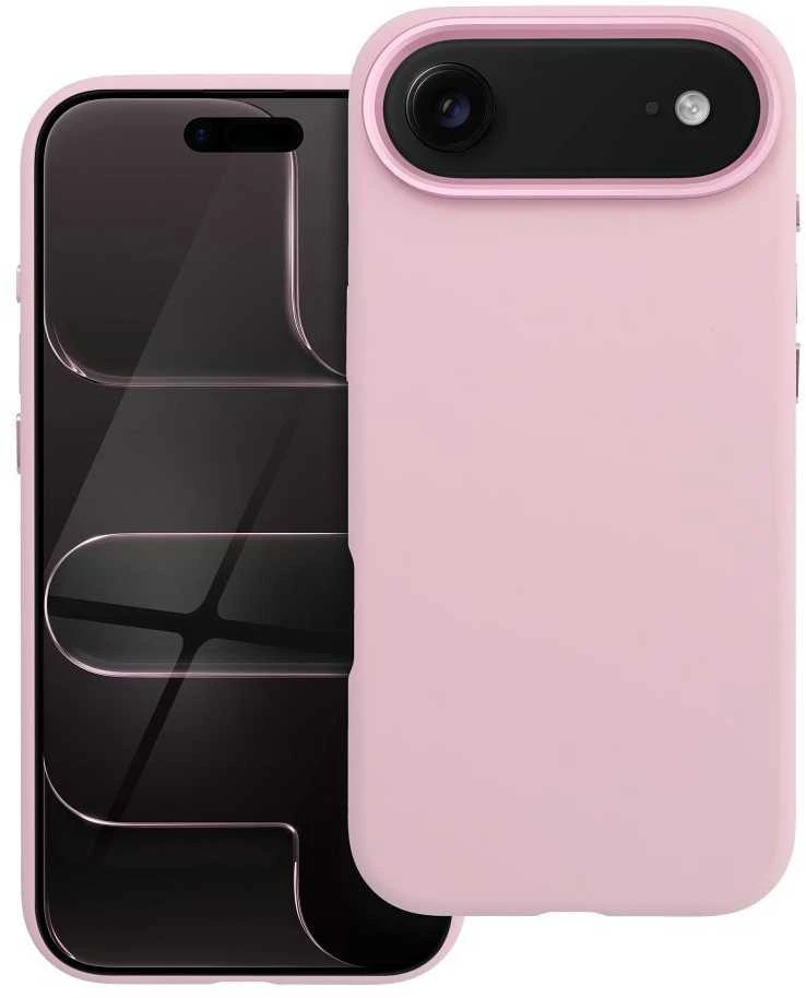 „iPhone 17 AIR“ dėklas „Forcell F-Protect Frame Premium“, suderinamas su „Magsafe“, rožinis