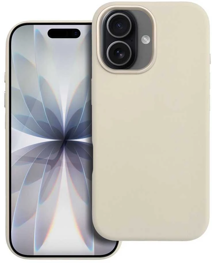 „iPhone 17 Forcell F-Protect Frame Premium“ dėklas, suderinamas su „Magsafe“ antikvarinėmis baltomis