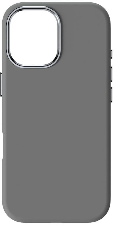 „iPhone 17 Forcell F-Protect Frame Premium“ dėklas, suderinamas su „Magsafe“ pilka spalva