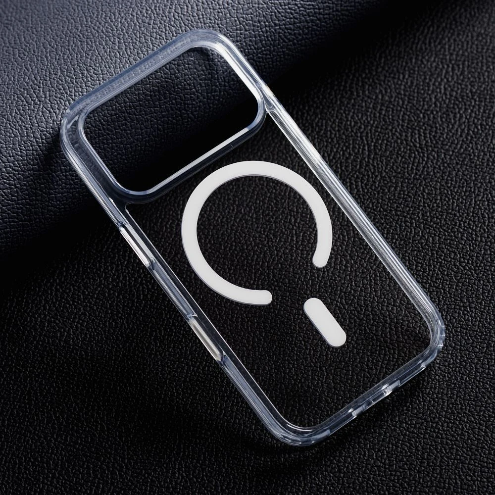 Dėklas Case for iPhone 17 Pro Max / 18 Pro Max Forcell F-Protect Clear Hybrid Premium compatible with Magsafe transparent