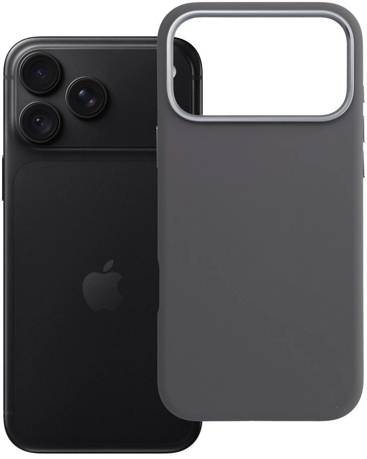 Dėklas Korpusas, skirtas iPhone 18 Pro Max / 17 Pro Max Forcell F-Protect Frame Premium, suderinamas su Magsafe, pilkas