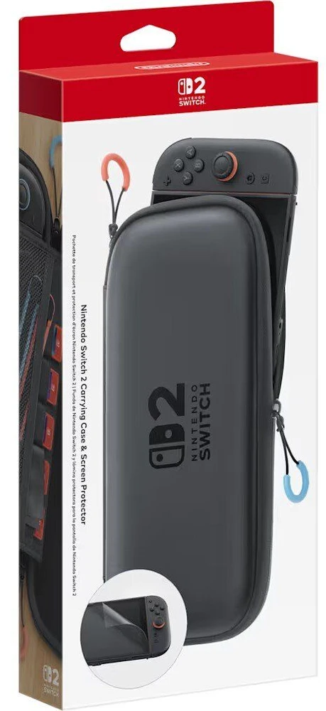 Case for Nintendo Switch 2 + protective filmas NINTENDO N2P401 juodas