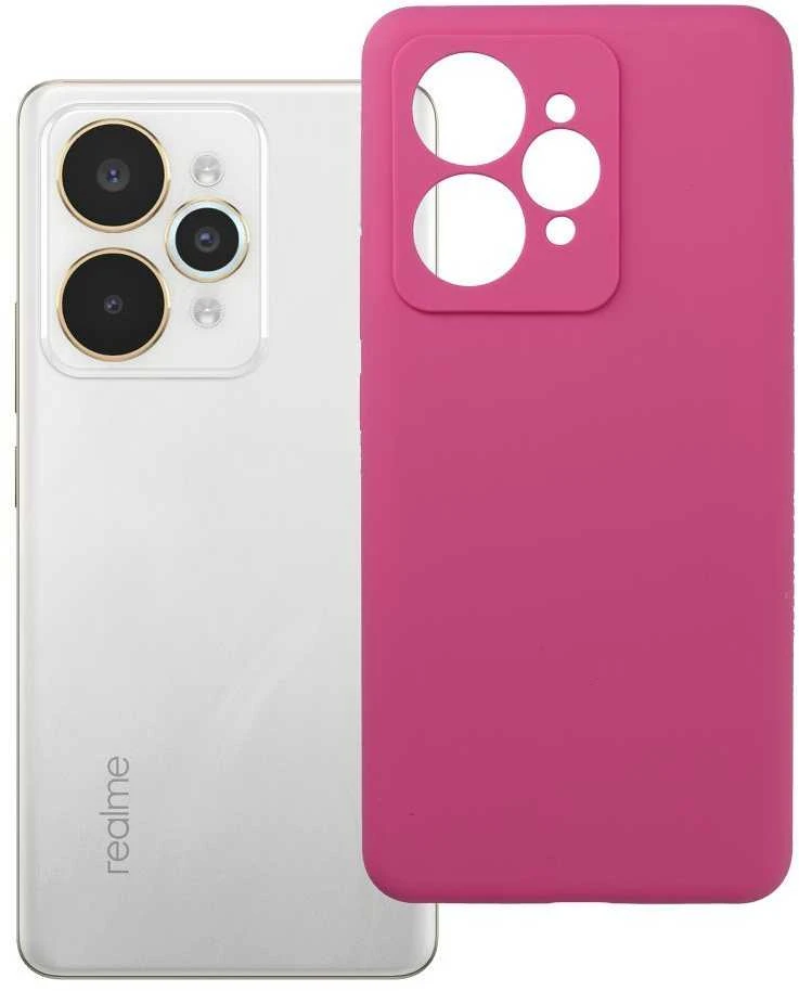 Realme 15 / 15 PRO silikoninis 2 mm dėklas (apsauga nuo kameros), rožinis