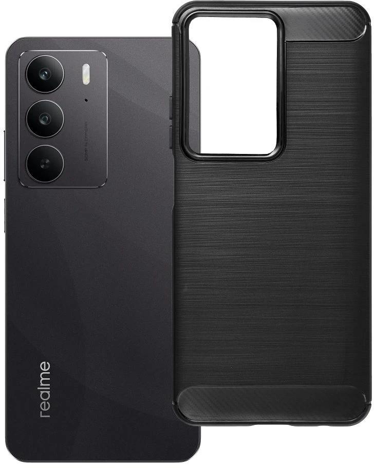 Dėklas Case for Realme C75 / 14X 5G Carbon 2.0 juodas