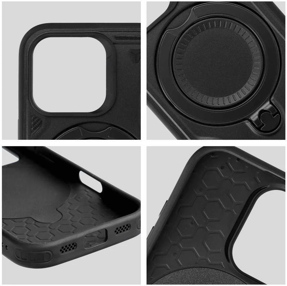 Dėklas Oem Case for iPhone 16e (SE 4 2025) / 17e Frost Armor juodas