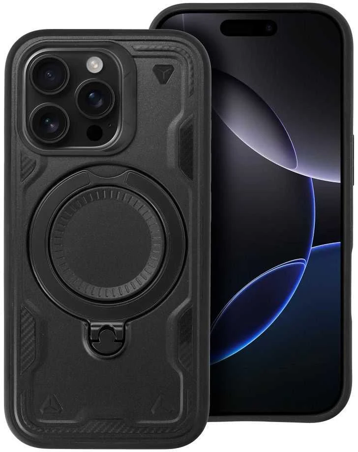 OEM dėklas, skirtas iPhone 17 AIR Frost Armor juodas