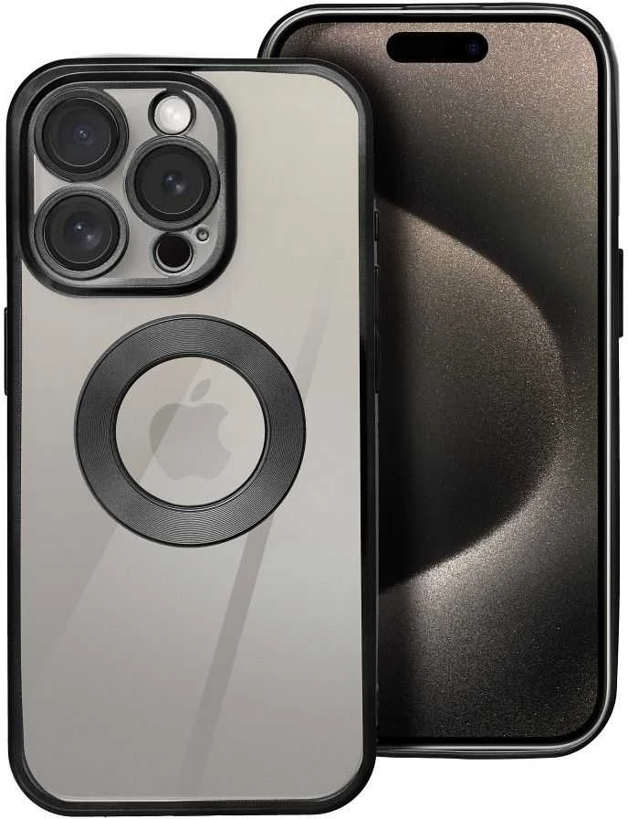 Dėklas Oem Case for iPhone 17 AIR Glam juodas