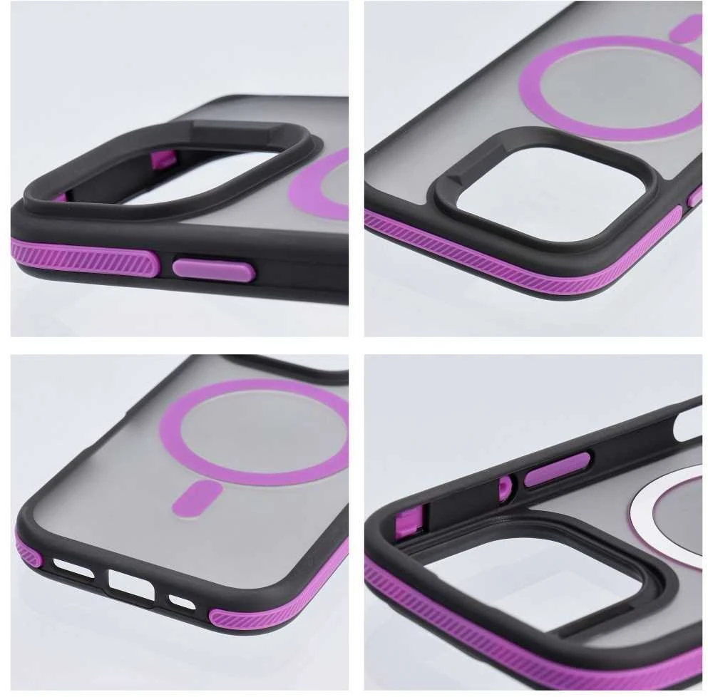 Oem Originalus „iPhone 16 PLUS Neo“ dėklas, suderinamas su „MagSafe“ violetine