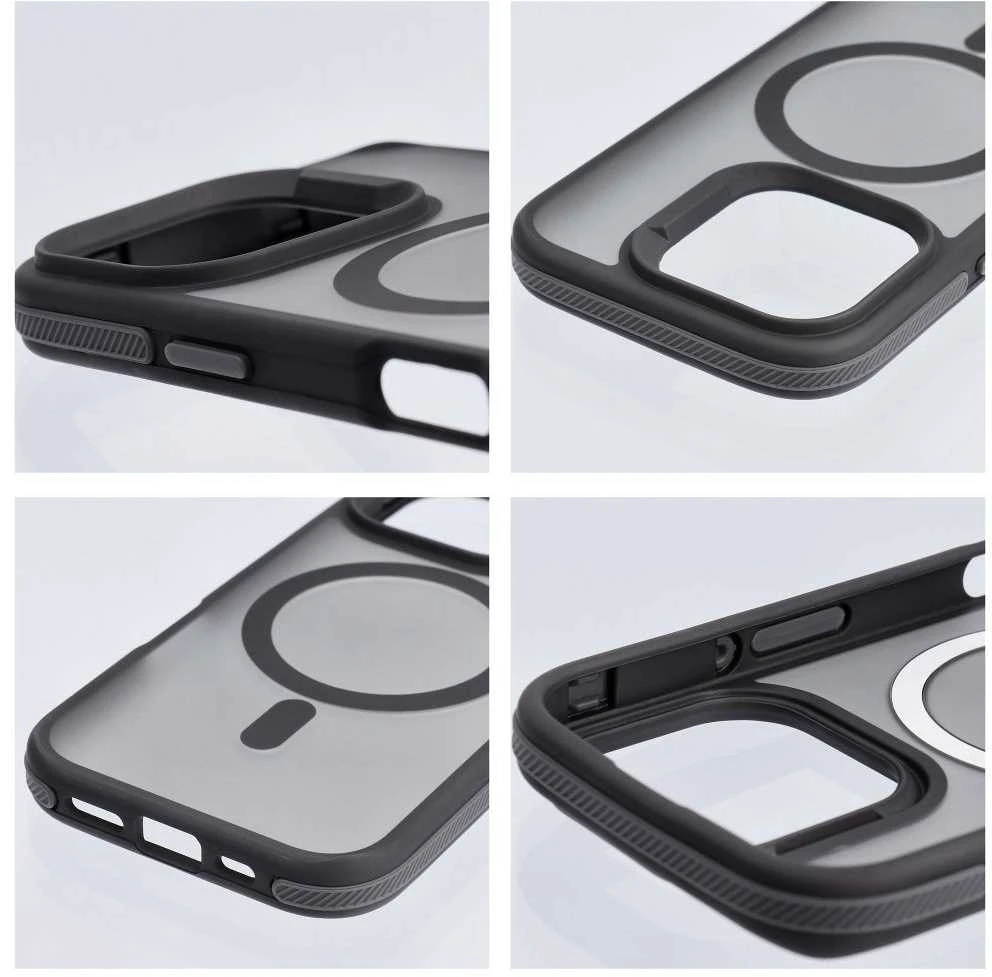 Oem Originalus „iPhone 16 PLUS Neo“ dėklas, suderinamas su „MagSafe“ ir juodas