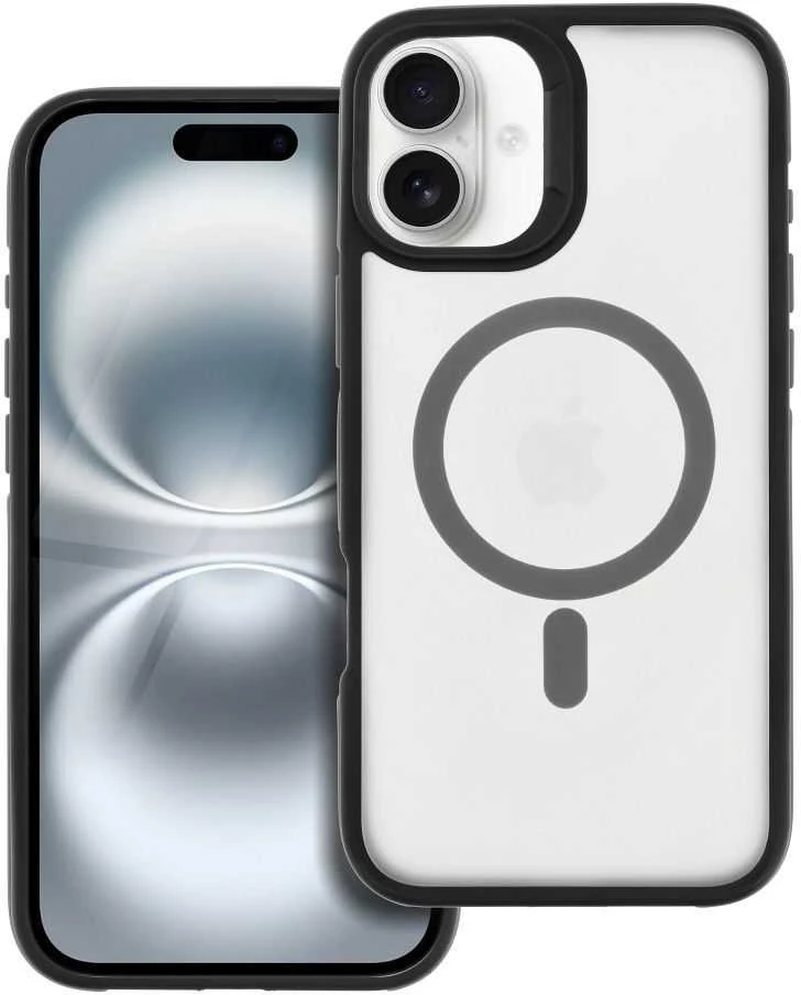 Oem Originalus „iPhone 16 PLUS Neo“ dėklas, suderinamas su „MagSafe“ ir juodas