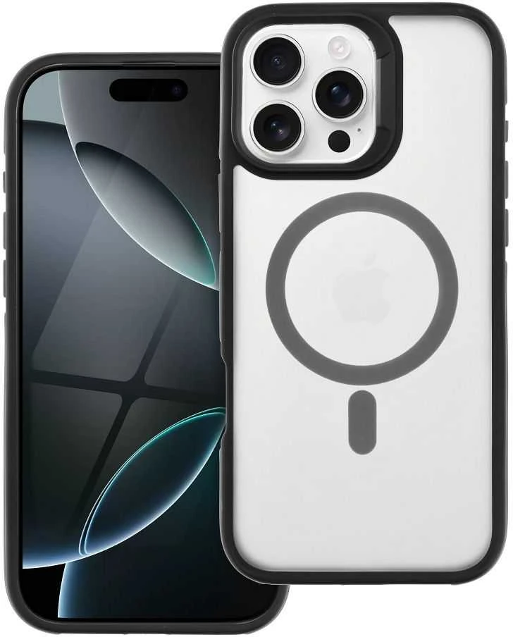 OEM dėklas NEO, skirtas IPHONE 16 Pro Max, suderinamas su MagSafe, juodas