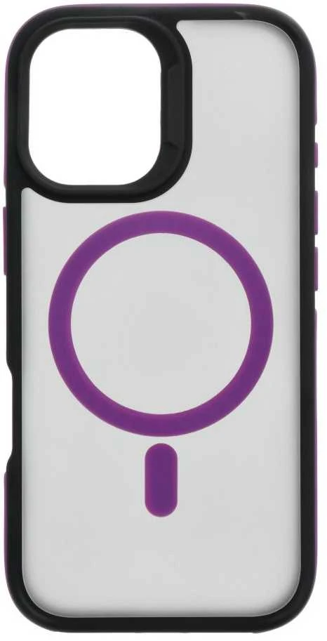 Originalus „iPhone 17 Neo“ dėklas, suderinamas su „MagSafe“ violetine