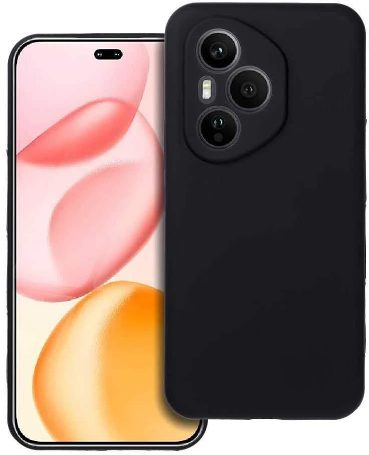 OEM dėklas Honor 400 PRO silikoniniam 2 mm dėklui (apsauginis fotoaparatas) juodas