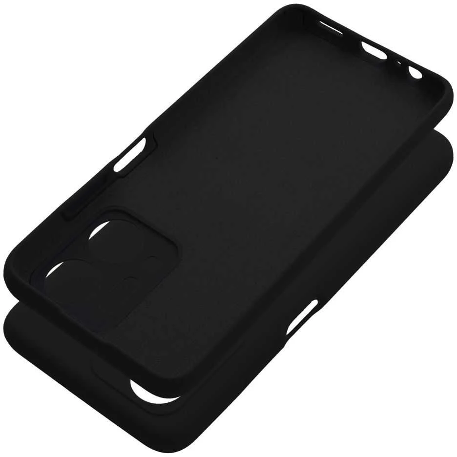 Dėklas Oem Case for Honor X7A Silicone 2mm (camera protection) juodas