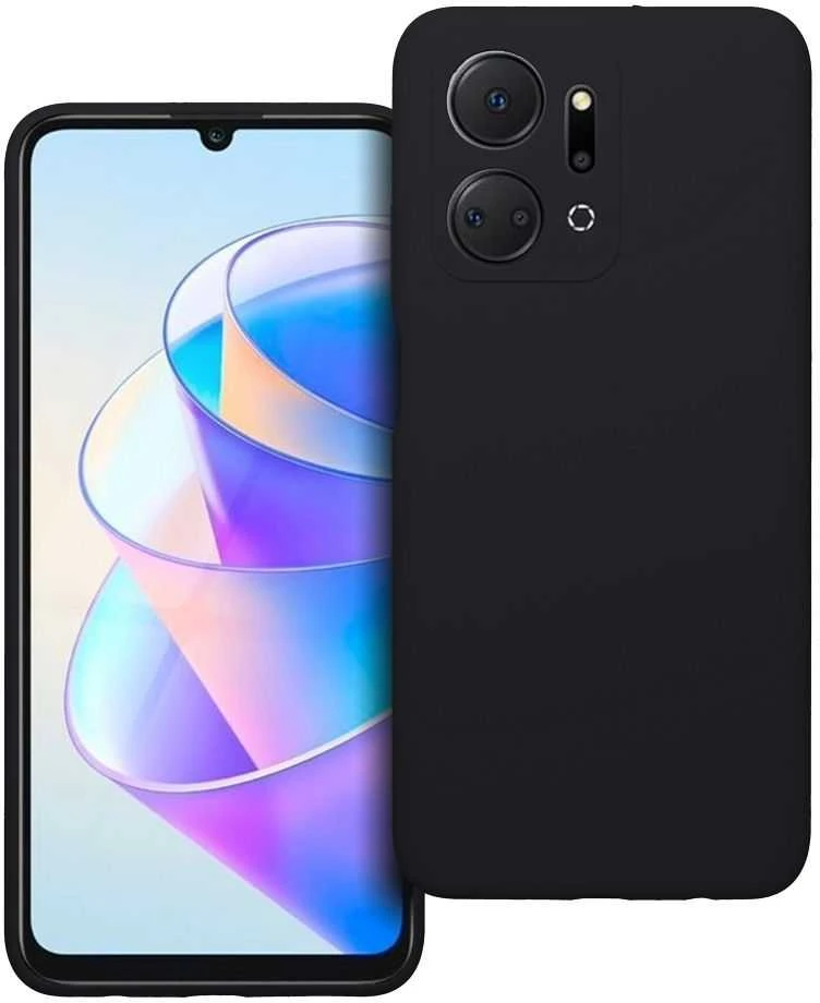 Dėklas Oem Case for Honor X7A Silicone 2mm (camera protection) juodas