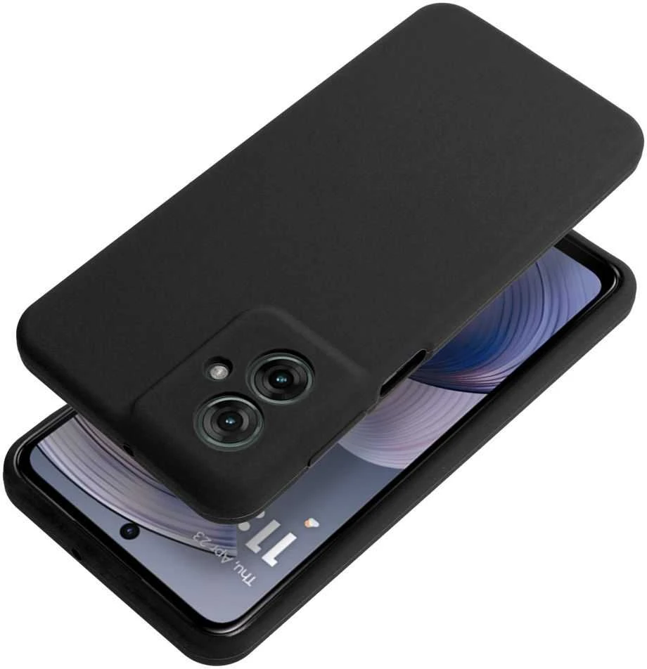 Dėklas Oem Case for Motorola G55 5G Silicone 2mm (camera protection) juodas