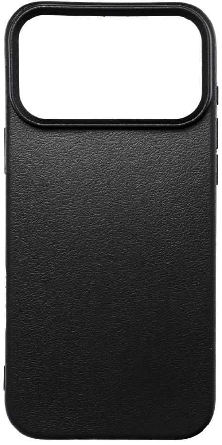 Oem dėklas, skirtas iPhone 17 PRO MAX, oda juoda