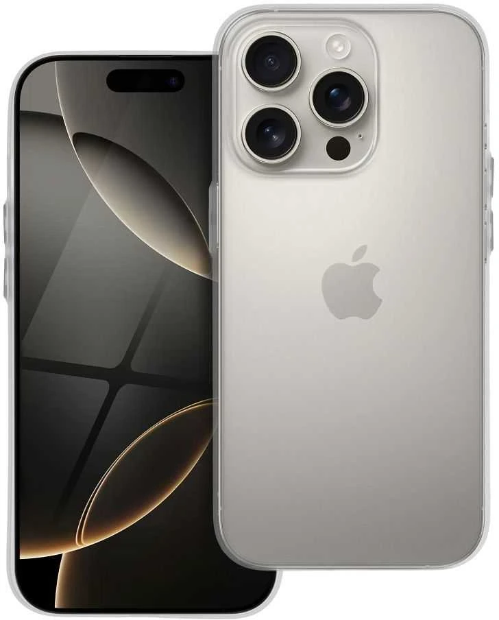 OEM dėklas, skirtas „iPhone 17 AIR“, itin plonas, matinis, skaidrus