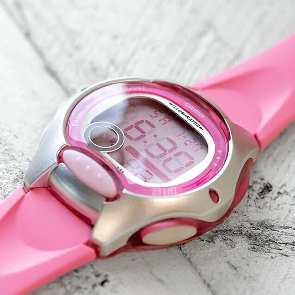 Casio LW-200-4BVEF rankinis laikrodis Elektroninis Lizdinė Sidabras