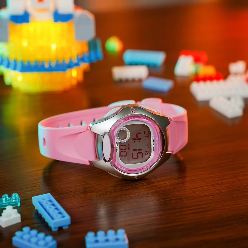 Casio LW-200-4BVEF rankinis laikrodis Elektroninis Lizdinė Sidabras