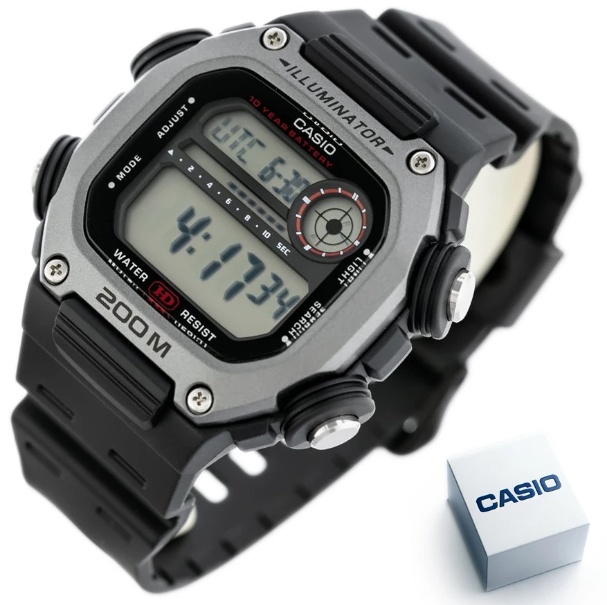 Laikrodis CASIO DW-291H-1AVDF MEN'S WATCH + BOX