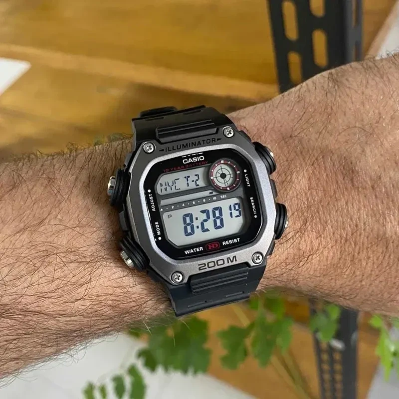 Laikrodis CASIO DW-291H-1AVDF MEN'S WATCH + BOX