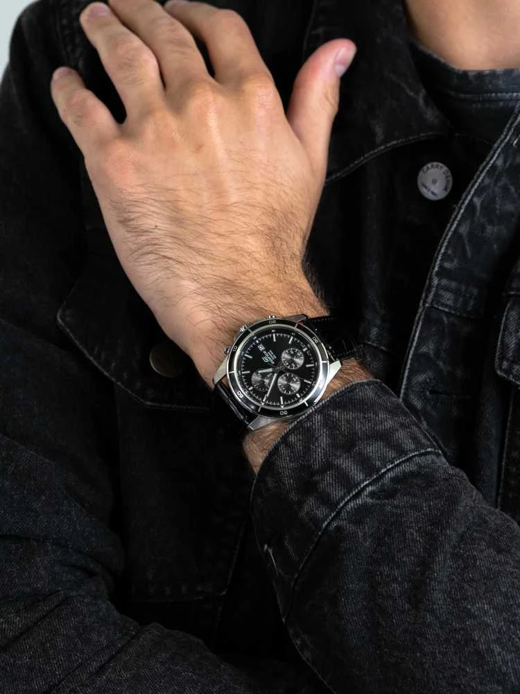CASIO EDIFICE VYRIŠKAS LAIKRODIS Chronografas EFR-526L-1AV + BOX