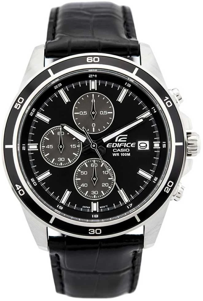 CASIO EDIFICE VYRIŠKAS LAIKRODIS Chronografas EFR-526L-1AV + BOX