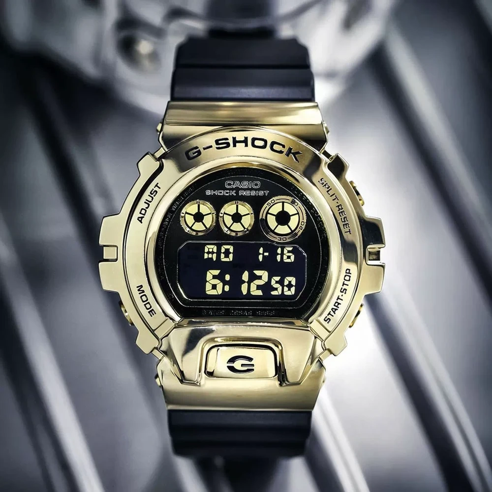 VYRIŠKAS LAIKRODIS CASIO G-SHOCK G-STEEL GM-6900G-9ER (zd129a)