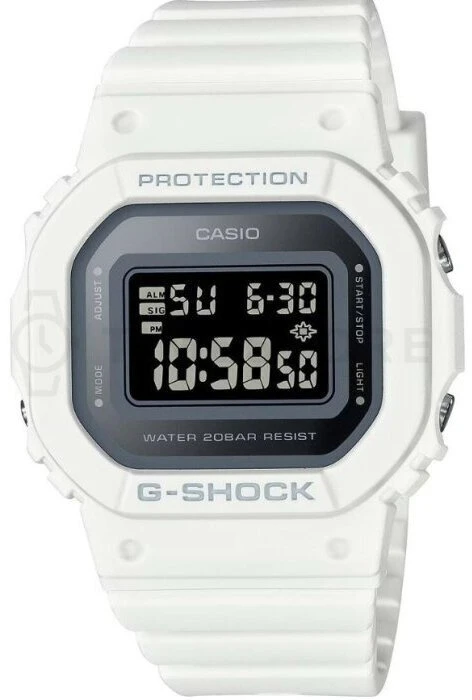 Laikrodis „Casio G-shock“ originalios metalinės akcentinės spalvos GMD-S5600-7ER