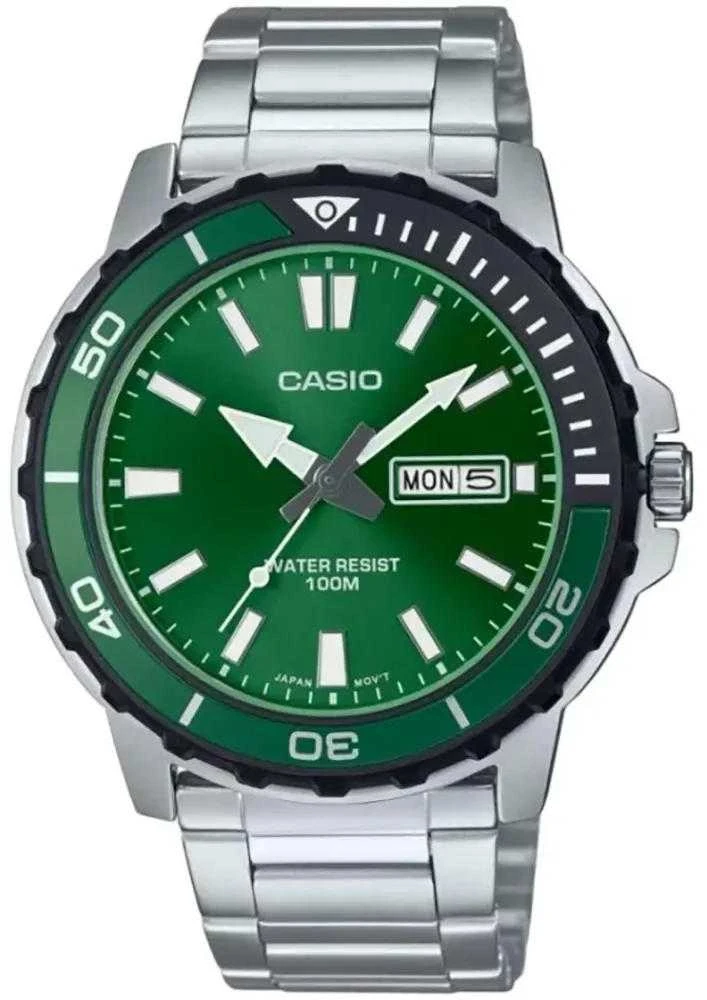 Casio kolekcija MTD-125D-3A vyriškas laikrodis + dėžutė