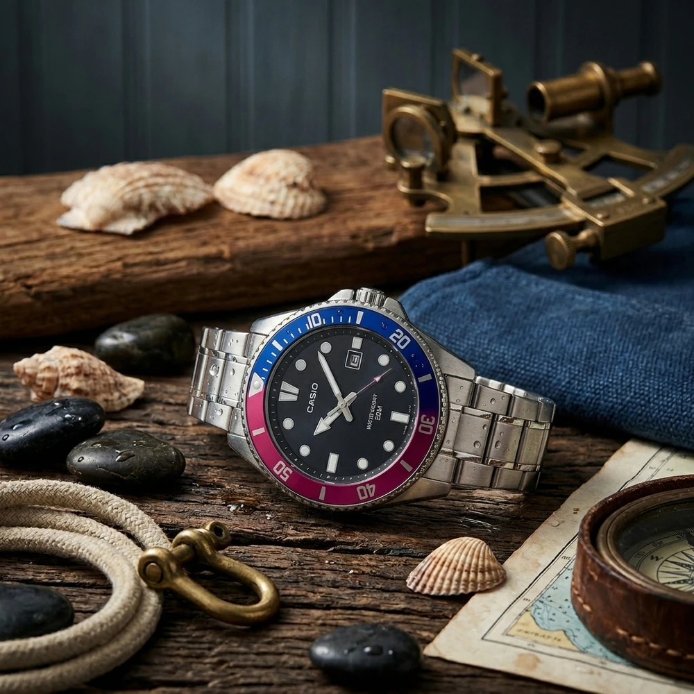 Casio Kolekcinis MDV-10D-1A3 laikrodis