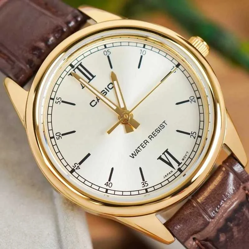 Casio Kolekcinis moteriškas laikrodis LTP-V005GL-9BUDF (zd582k) + DĖŽUTĖ