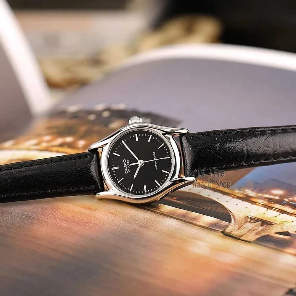 Moteriškas laikrodis CASIO LTP-1094E-1ARDF (zd567b) + BOX