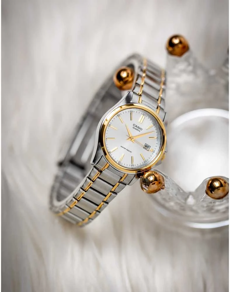 CASIO LTP-1183G-7A MOTERINIS LAIKRODIS (zd516c) + DĖŽUTĖ