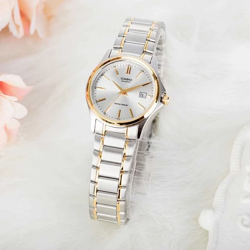 CASIO LTP-1183G-7A MOTERINIS LAIKRODIS (zd516c) + DĖŽUTĖ