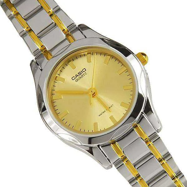 CASIO LTP-1275SG-9A moteriškas laikrodis (zd580b) + dėžutė