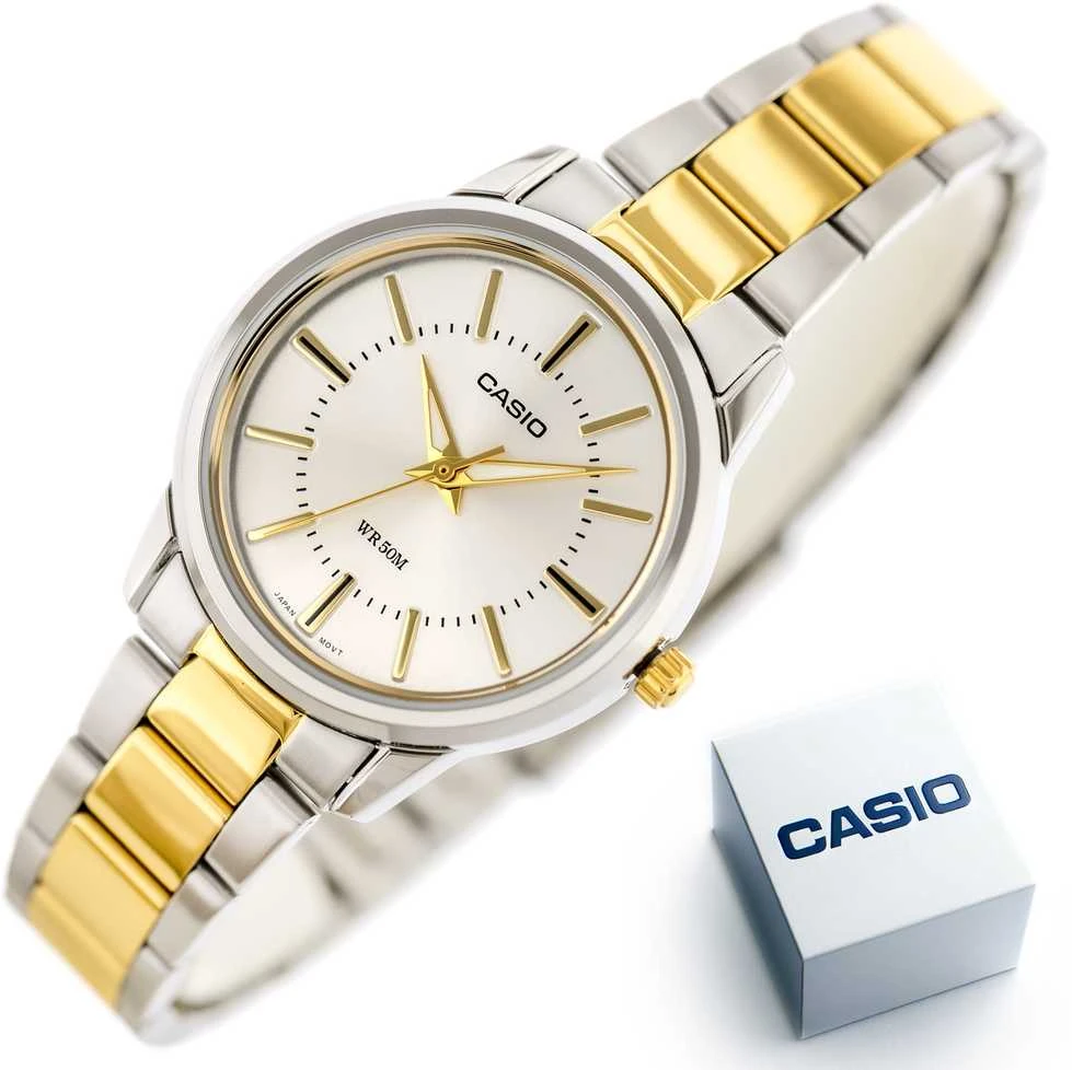 Laikrodis CASIO LTP-1303SG-7A WOMEN'S WATCH (zd591e) + BOX