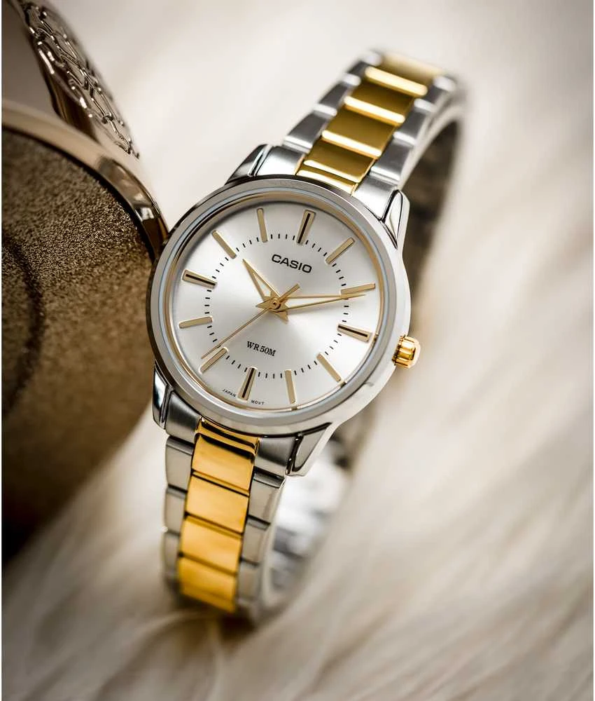 Laikrodis CASIO LTP-1303SG-7A WOMEN'S WATCH (zd591e) + BOX