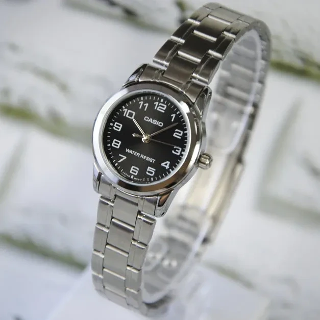 Laikrodis moterims CASIO LTP-V001D-1BUDF (zd589b) + dėžutė