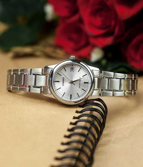 Moteriškas laikrodis CASIO LTP-V002D-7AUDF (zd587d) + BOX