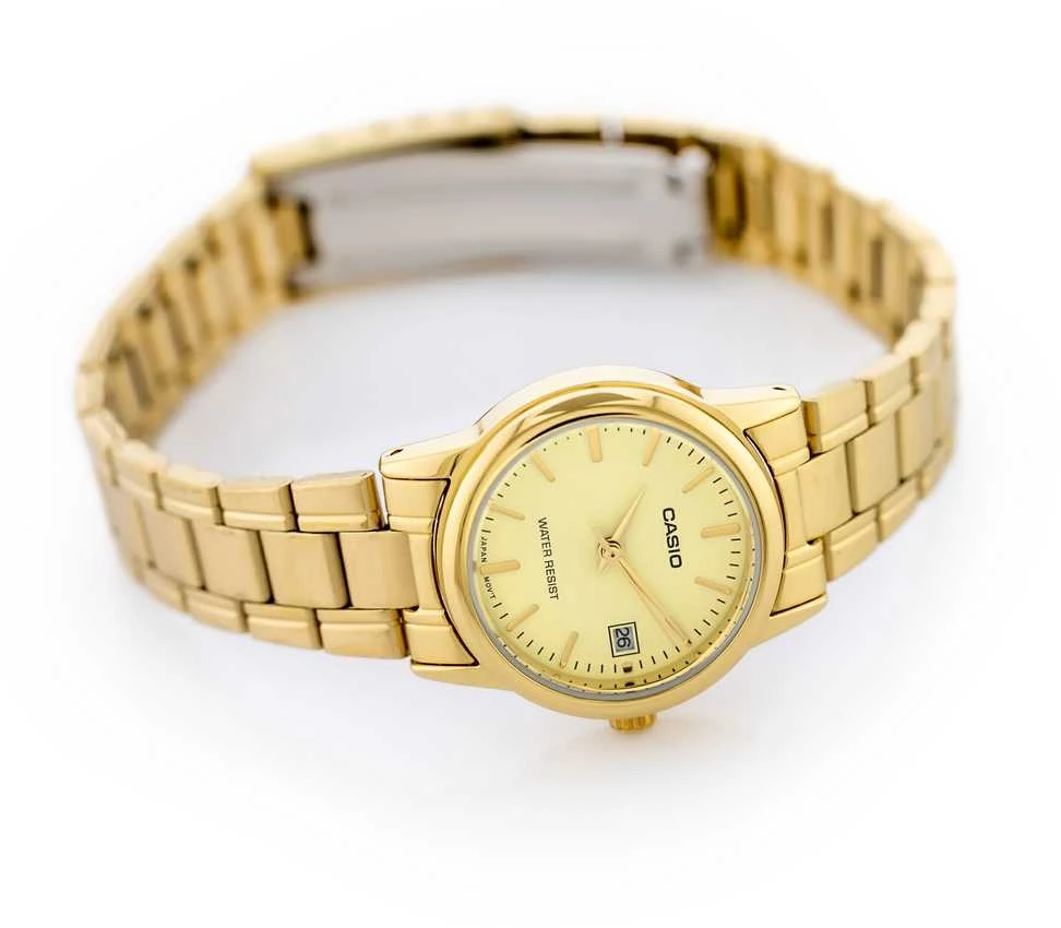 Laikrodis moterims CASIO LTP-V002D-1AUDF (zd587e) + dėžutė